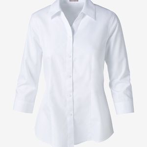 Chico's Wrinkle Resistant Lorena 3/4-Sleeves Top